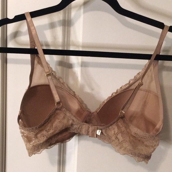 NWOT Nude/Tan Mesh Lace Bra - Picture 6 of 8